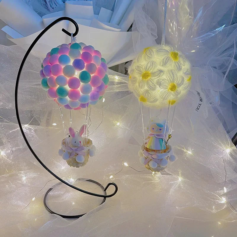 DIY Hot Air Balloon-Shape Flying Animals Night Lamp | Bowlift