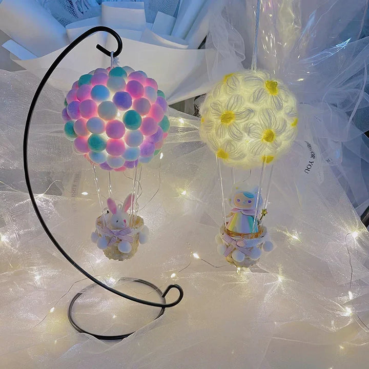 BowLift | DIY Hot Air Balloon-shaped Flying Animals Night Lamp