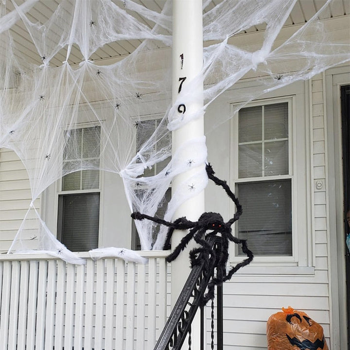 BowLift | Artificial Stretchy Cobweb Halloween Decoration