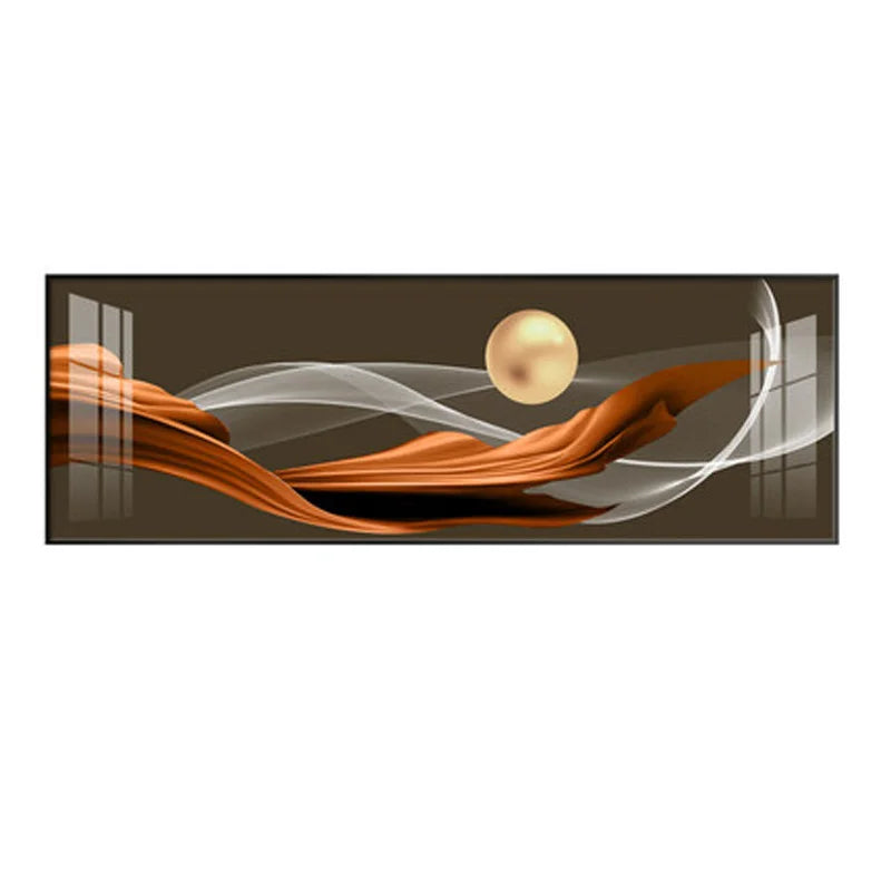 Flowing Vibes Abstract Wall Art Fine Art Canvas Prints Wide Format Pictures For Living Room Above Sofa Pictures For Above The Bed | Bowlift