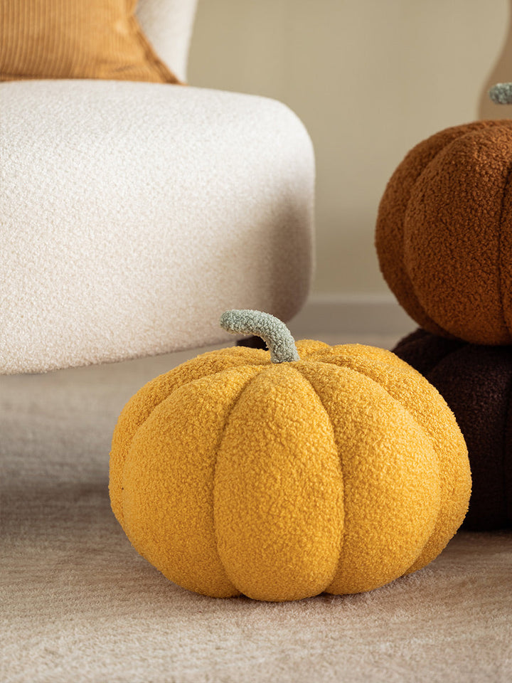 Fluffy Pumpkin Cushion | Bowlift