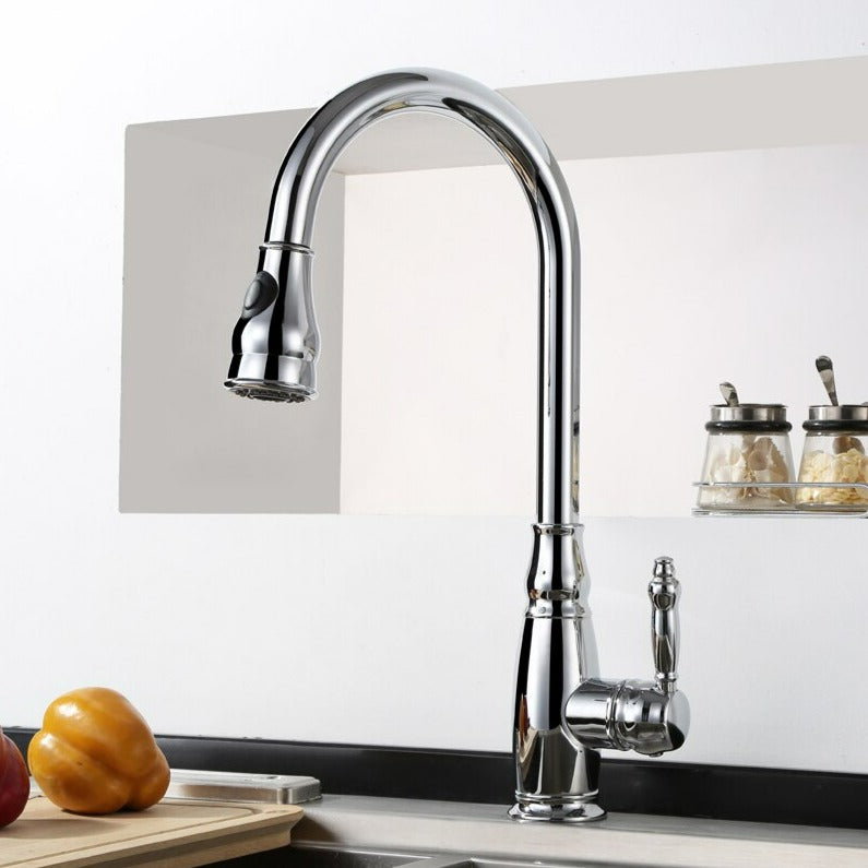BowLift | Ashby - Retractable kitchen faucet