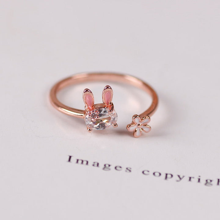 BowLift | Magic Radiant Rabbit Charm Ring