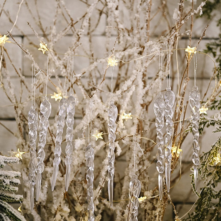 BowLift | 12Pcs Christmas Tree Decoration Artificial Icicles