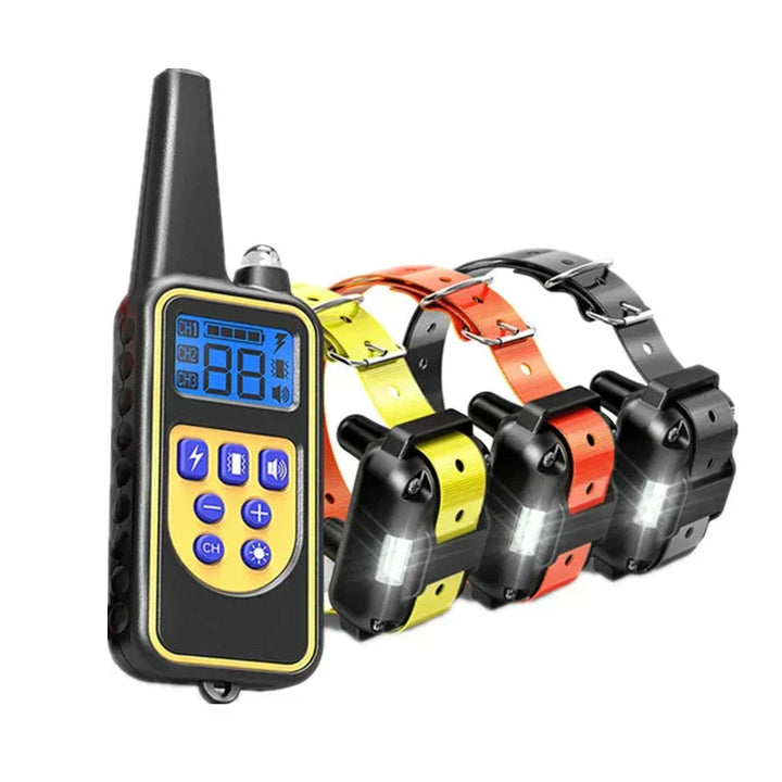 BowLift | Waterproof Electric Dog Collar with Remote Control – Rechargeable, Adjustable for All Sizes, Humane Training Options