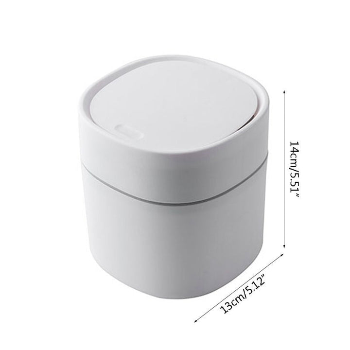 Office Wizard Mini Desktop Trash Can | Bowlift