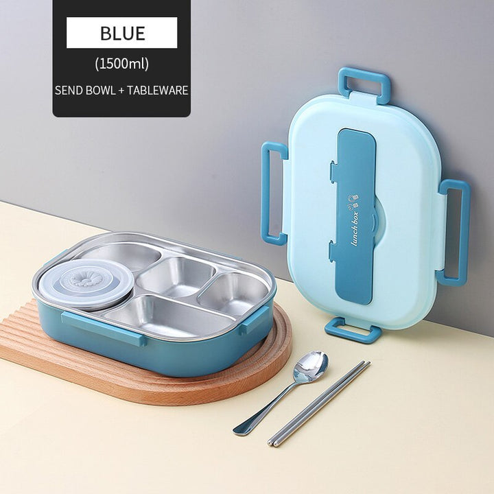 Stainless Steel Multi Compartment Kids Lunch Box | Bowlift