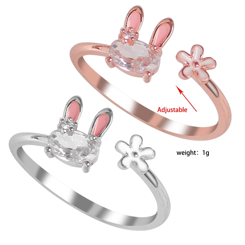 BowLift | Magic Radiant Rabbit Charm Ring