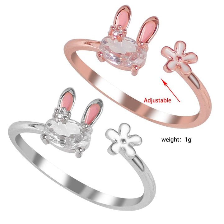 BowLift | Magic Radiant Rabbit Charm Ring