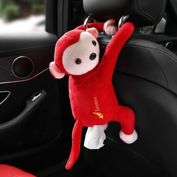 BowLift | Cuddly Monkey Tissue Box