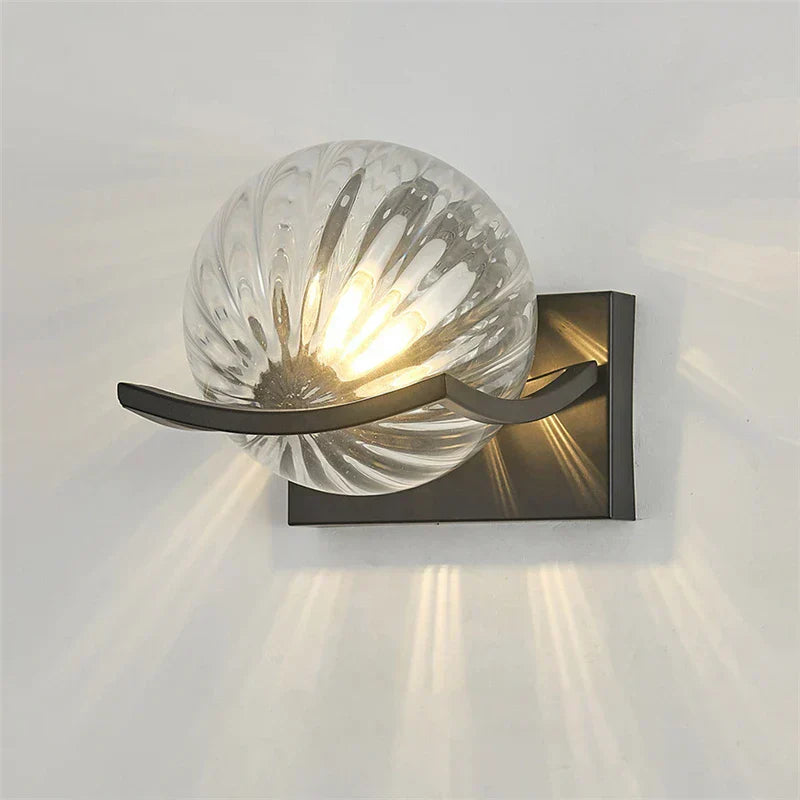 BowLift | Lighting Wall Lamp - Modern LED Glass Wall Lamp