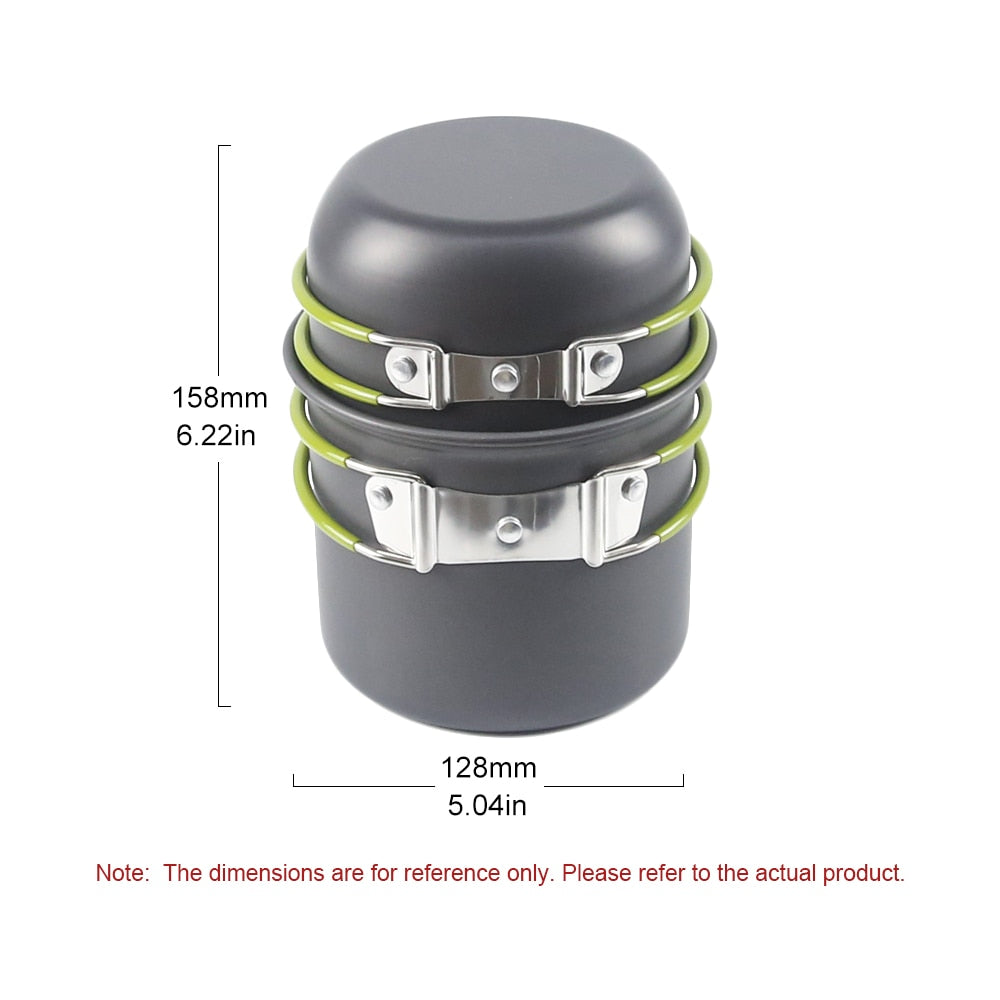 BowLift | Camper Kitchen Travel Ultralight Cookware Set