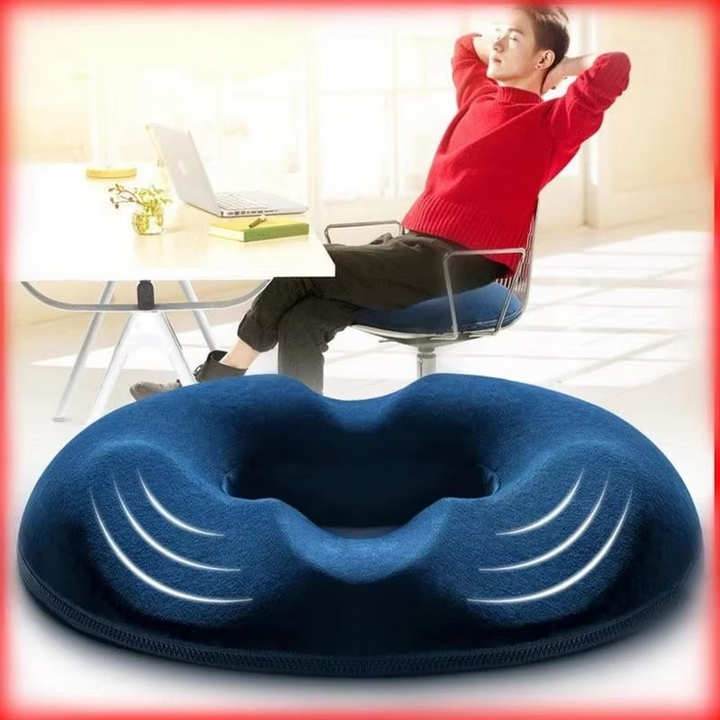 BowLift | Orthopedic Memory Foam Donut Seat Cushion for Hemorrhoid and Tailbone Relief