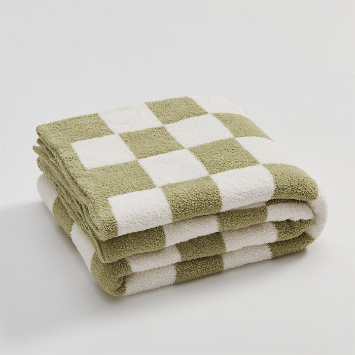 COLOURFUL CHECKERBOARD THROW | Bowlift