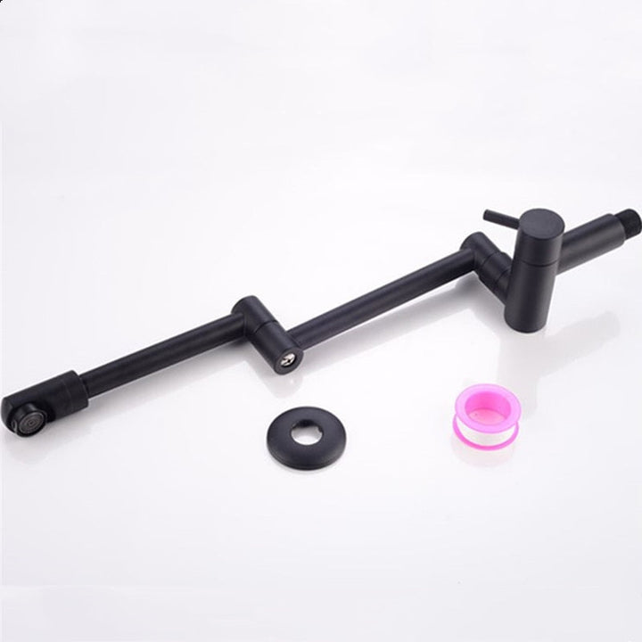 BowLift | Wall-Mounted Folding Chrome Pot Filler Faucet