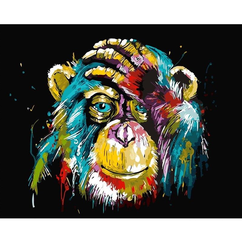 BowLift | Animal portrait (Painting by numbers)