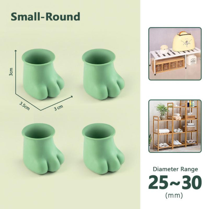 BowLift | 4Pcs Non-Slip Cat Paw Furniture Leg Cover