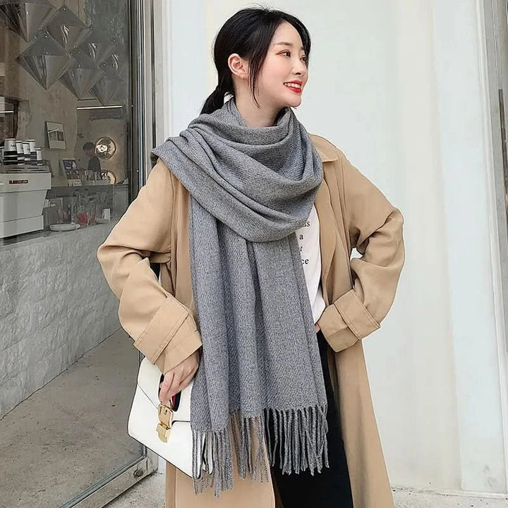 BowLift | Women’s Cotton Winter Scarf – Soft, Warm, Elegant Style