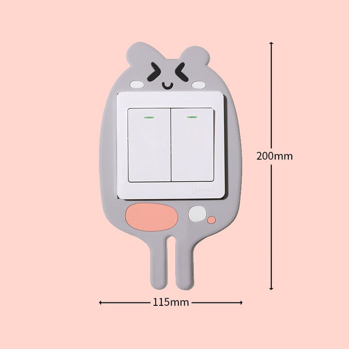BowLift | 3D Luminous Cartoon Hook Outlet Sticker