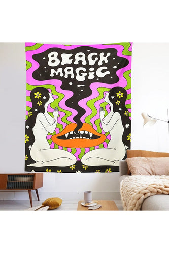 Magic Floral Psychedelic Tapestry | Bowlift
