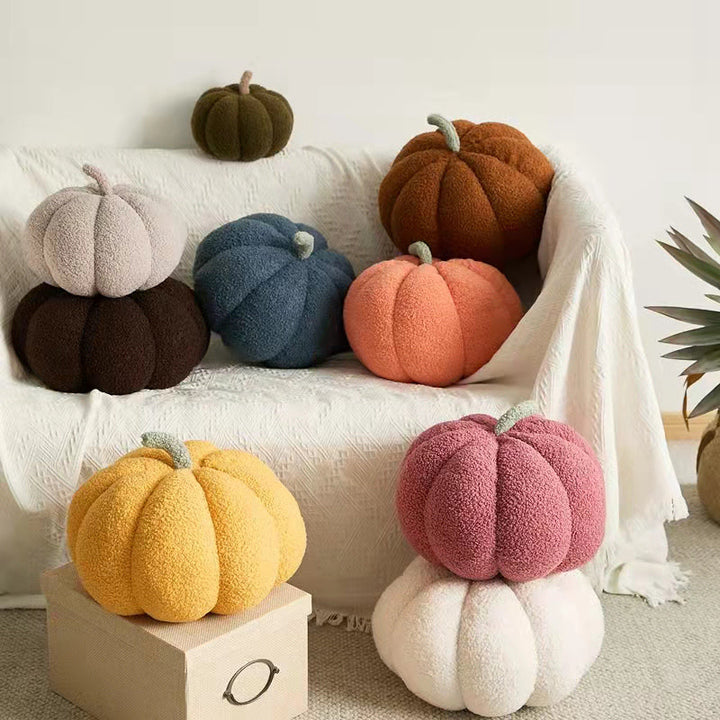 Fluffy Pumpkin Cushion | Bowlift