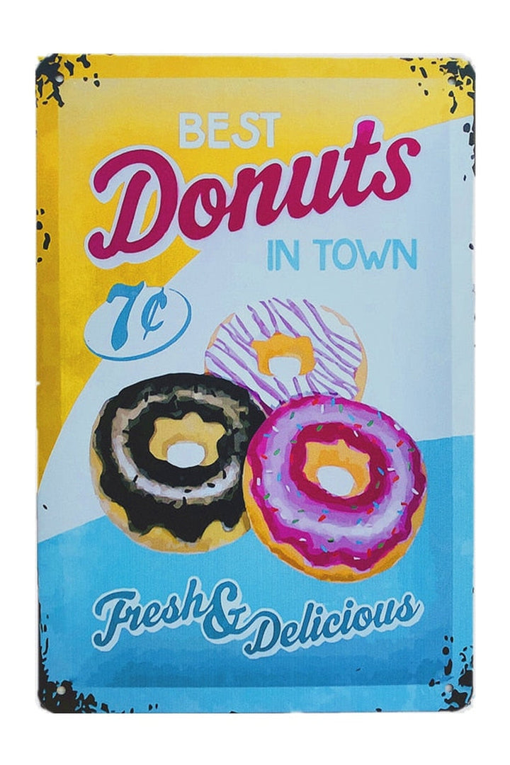 Food Theme Metal Poster | Bowlift