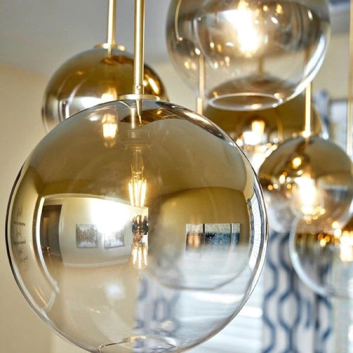 Modern Glass Sphere Pendant Lamps | Bowlift