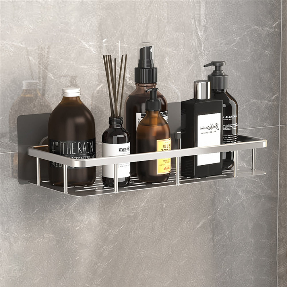 BowLift | Bathroom shelves corner shelf without drilling shower shelf holder