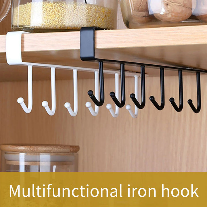 BowLift | Kitchen Under Cabinet Organizer Hook Rack