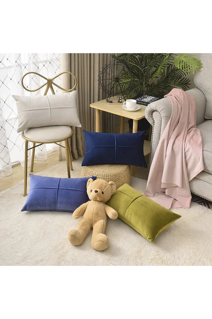 Velvet sofa cushion cover | Bowlift