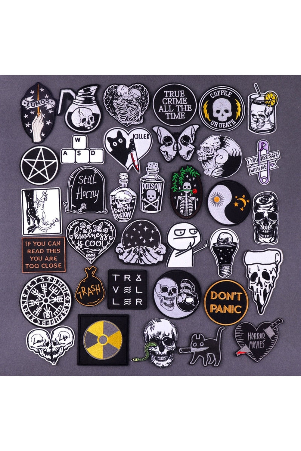 Theme embroidered patches | Bowlift