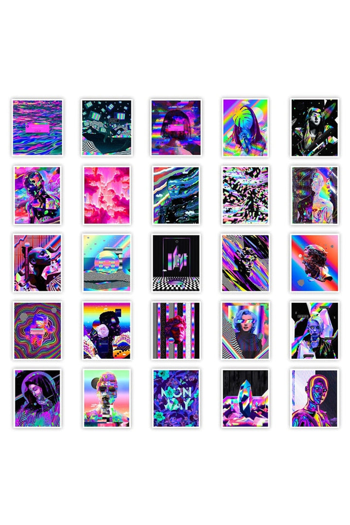 Psychedelic Sticker Set | Bowlift
