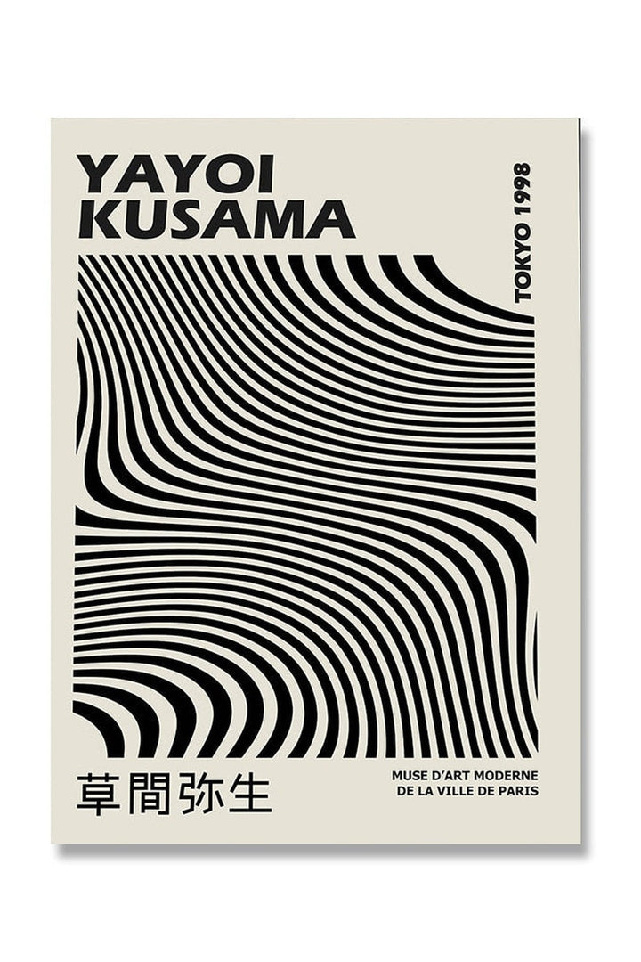 Kusama Inspired Psychedelic Poster | Bowlift