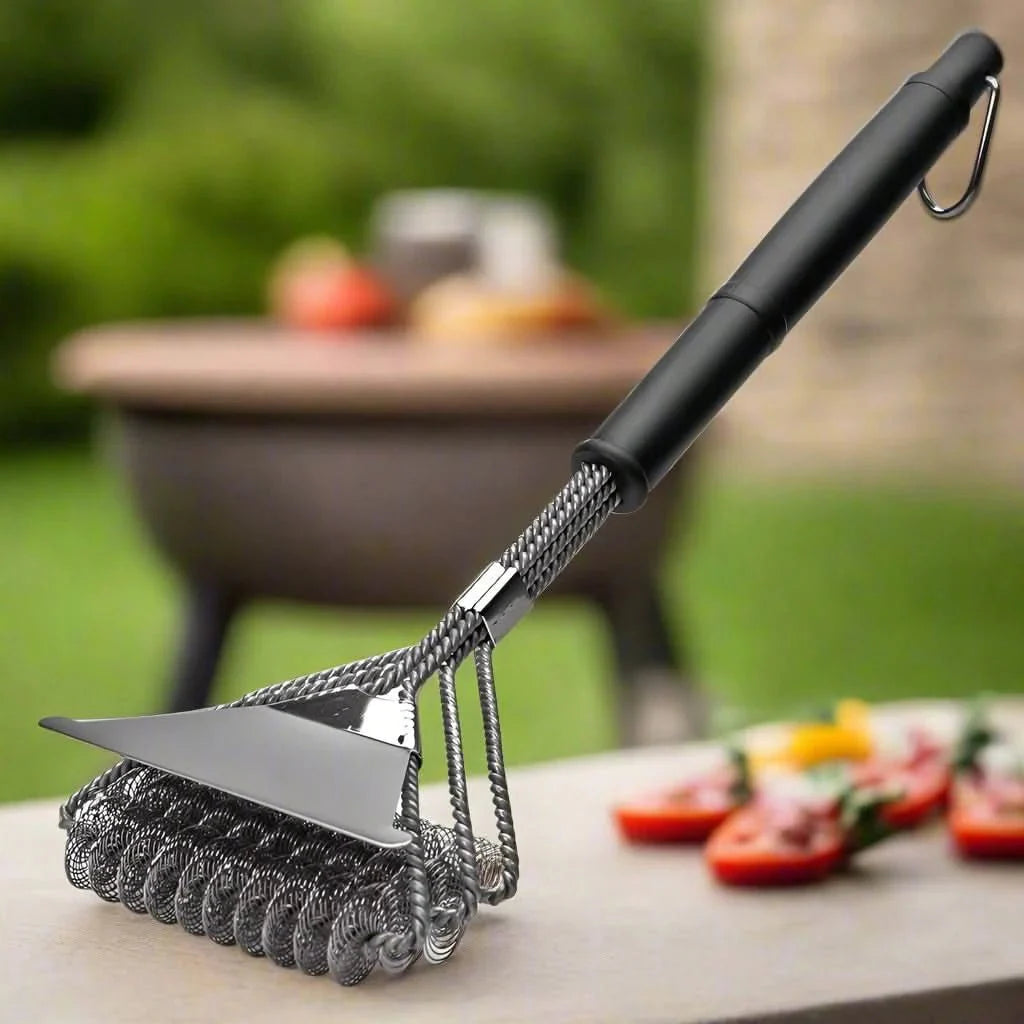 BowLift | free BBQ brush - Safe stainless steel barbecue cleaner