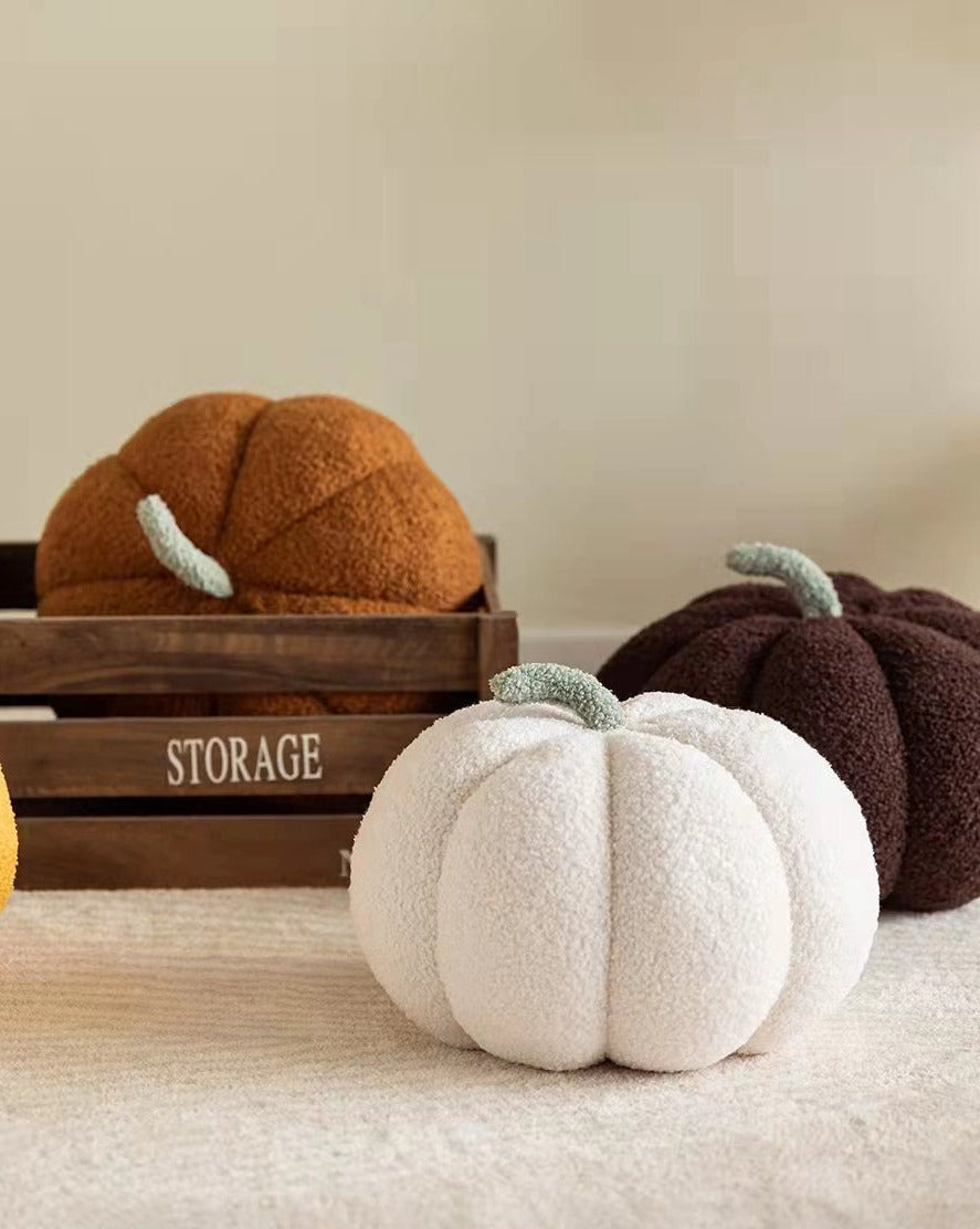 Fluffy Pumpkin Cushion | Bowlift