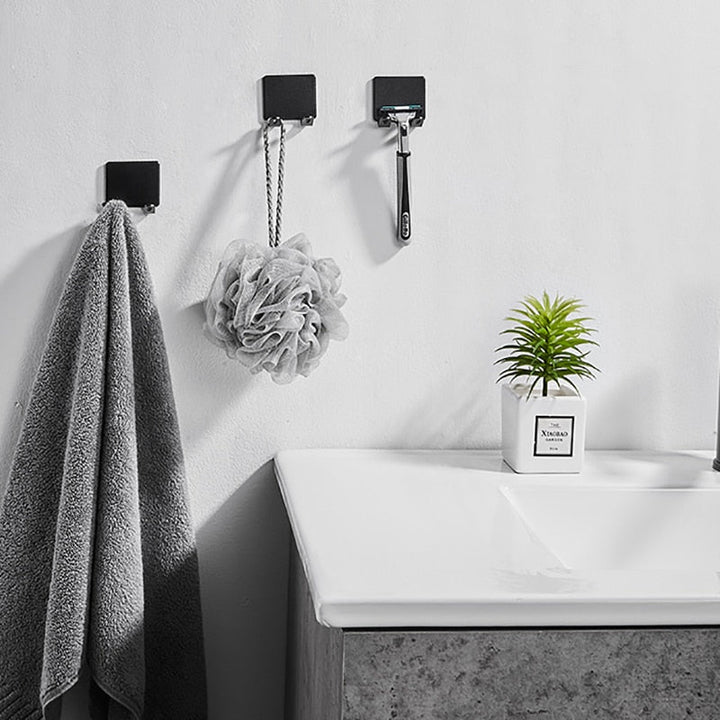 BowLift | Punch-free Razor Holder Storage Hook (1/2/3 Pieces) - Wall Mounted Men's Razor Shelf for the Bathroom