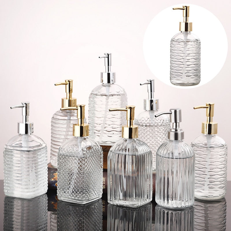 BowLift | Glass Liquid Soap Dispenser
