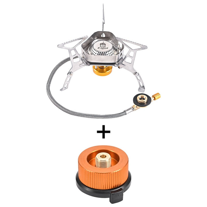 Windproof Outdoor Camping Gas Stove | Bowlift