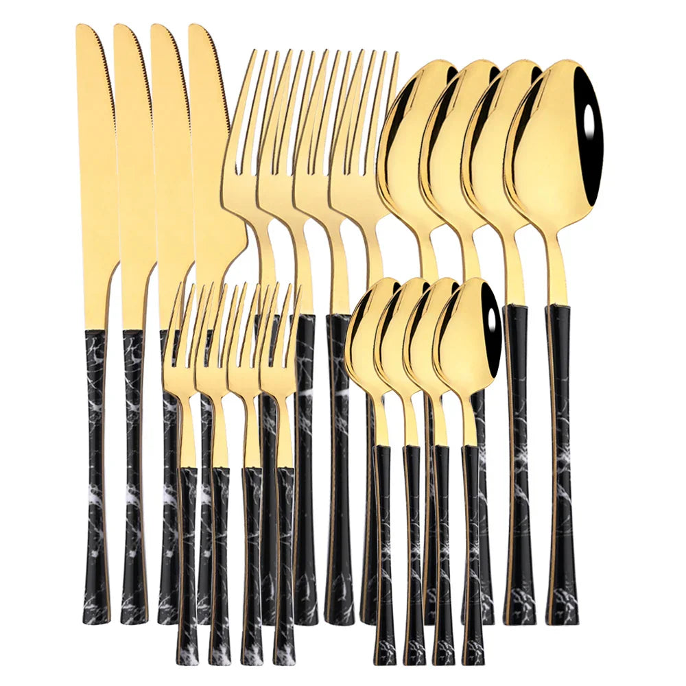 BowLift | RusticDining | Stainless Steel Cutlery with Wooden Handles