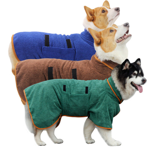 CozyPaws Coat - Luxury Absorbent Dog Jacket Bowlift