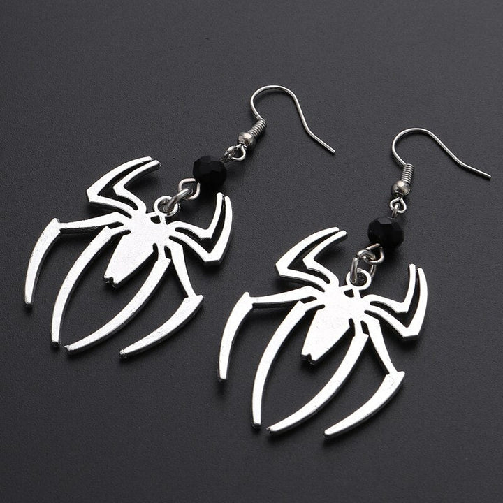 BowLift | Black Spider Artsy Mystical Earrings
