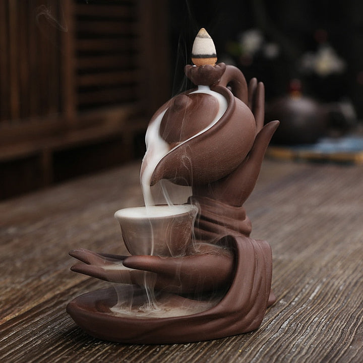 BowLift | Zen Tea Backflow Incense Burner