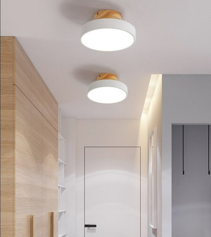 Colorful Nordic LED Ceiling Lamp | Bowlift