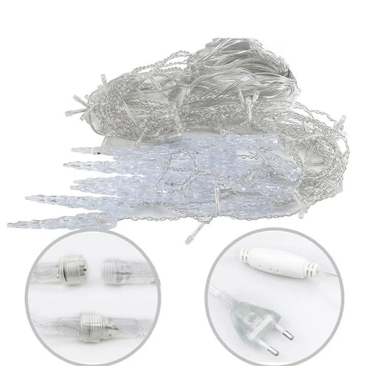 Snowlit - LED Light Curtain for Outdoor Bowlift
