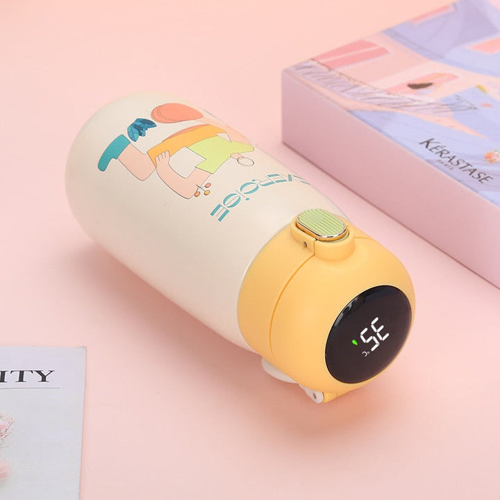 BowLift | Funky LED Temperature Display Thermal Water Bottle