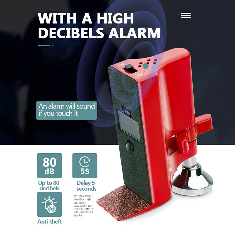 BowLift | Portable Travel Door Stopper Alarm