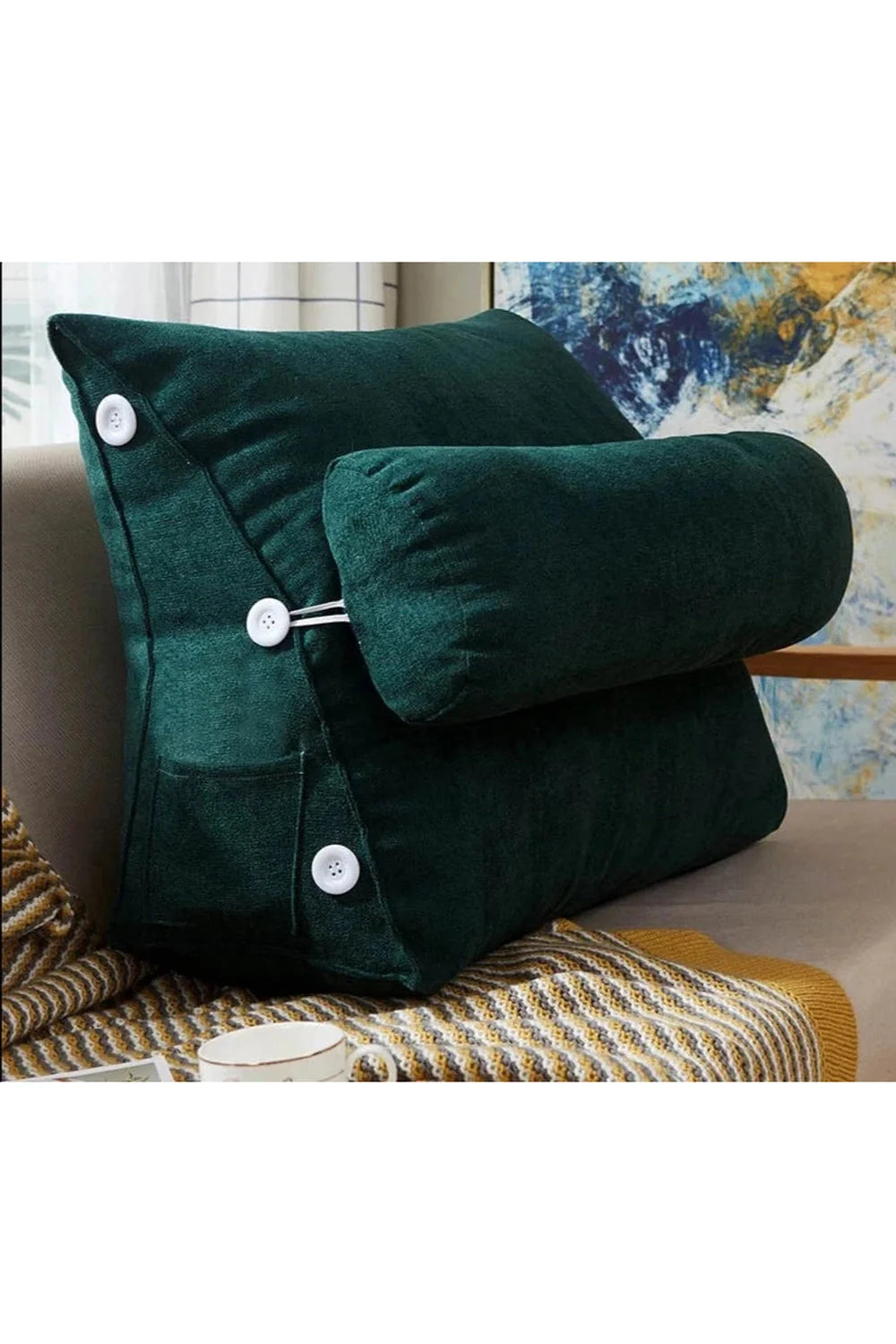Reclining backrest cushion | Bowlift