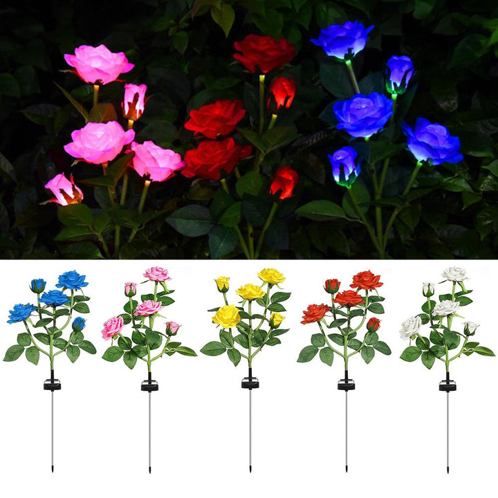 BowLift | LED Solar Rose Decorative Light