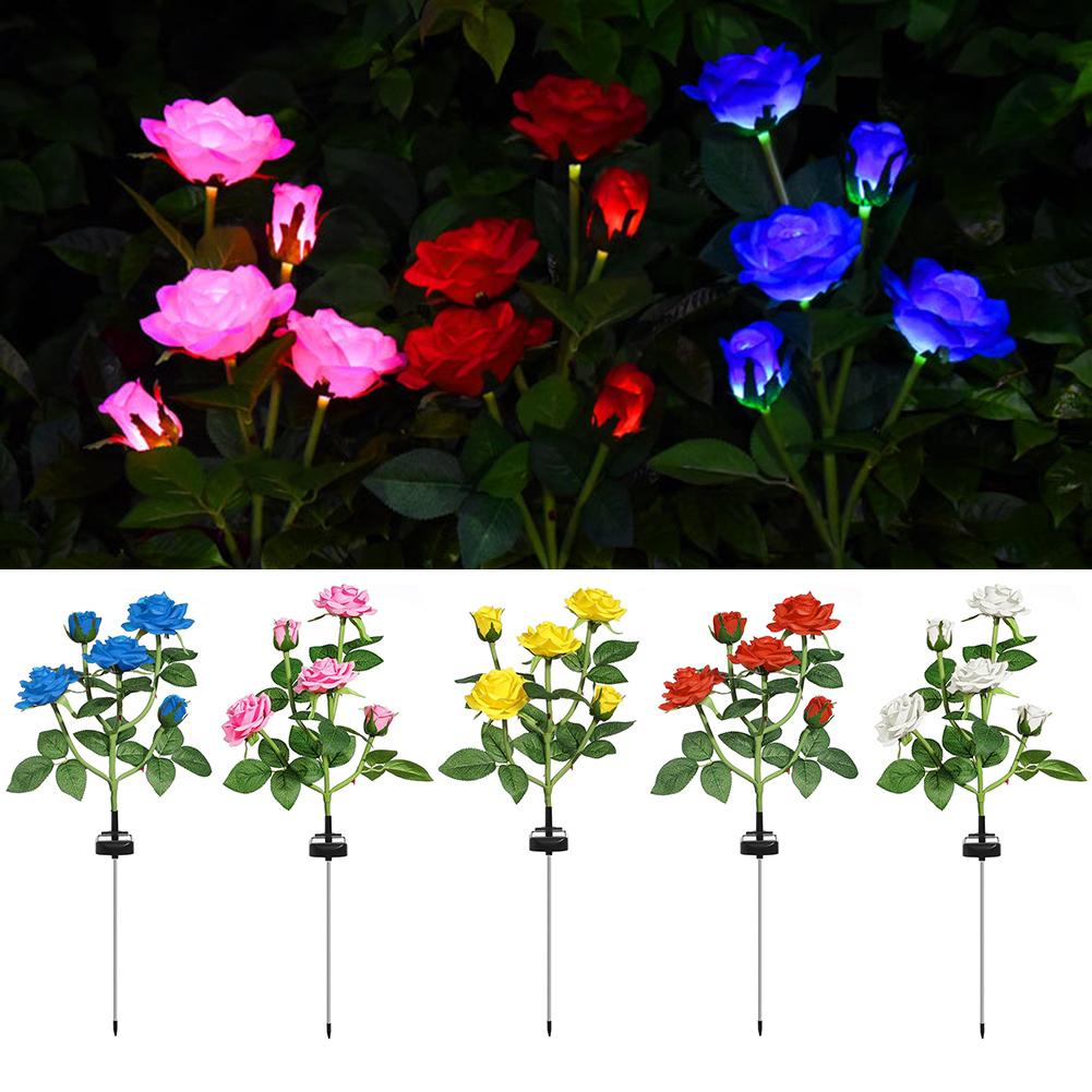 LED Solar Rose Decorative Light | Bowlift