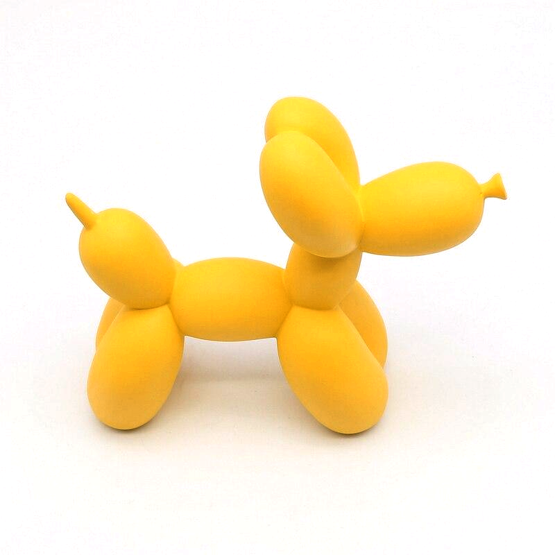 BowLift | BalloonDog Lively Dog Sculpture | Pop-Art Decoration | Modern Home Decor | Handmade Statue